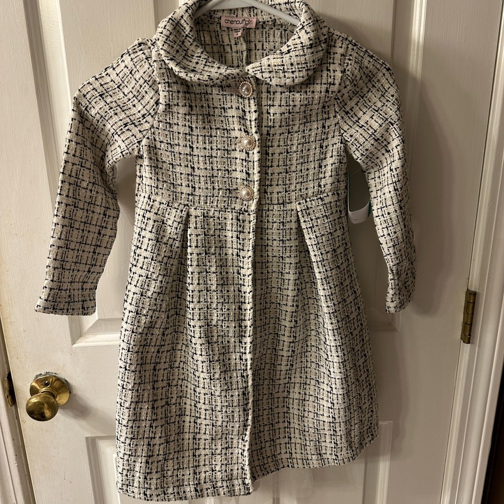 Chenault Black and White Kids Formal Jacket & Dress